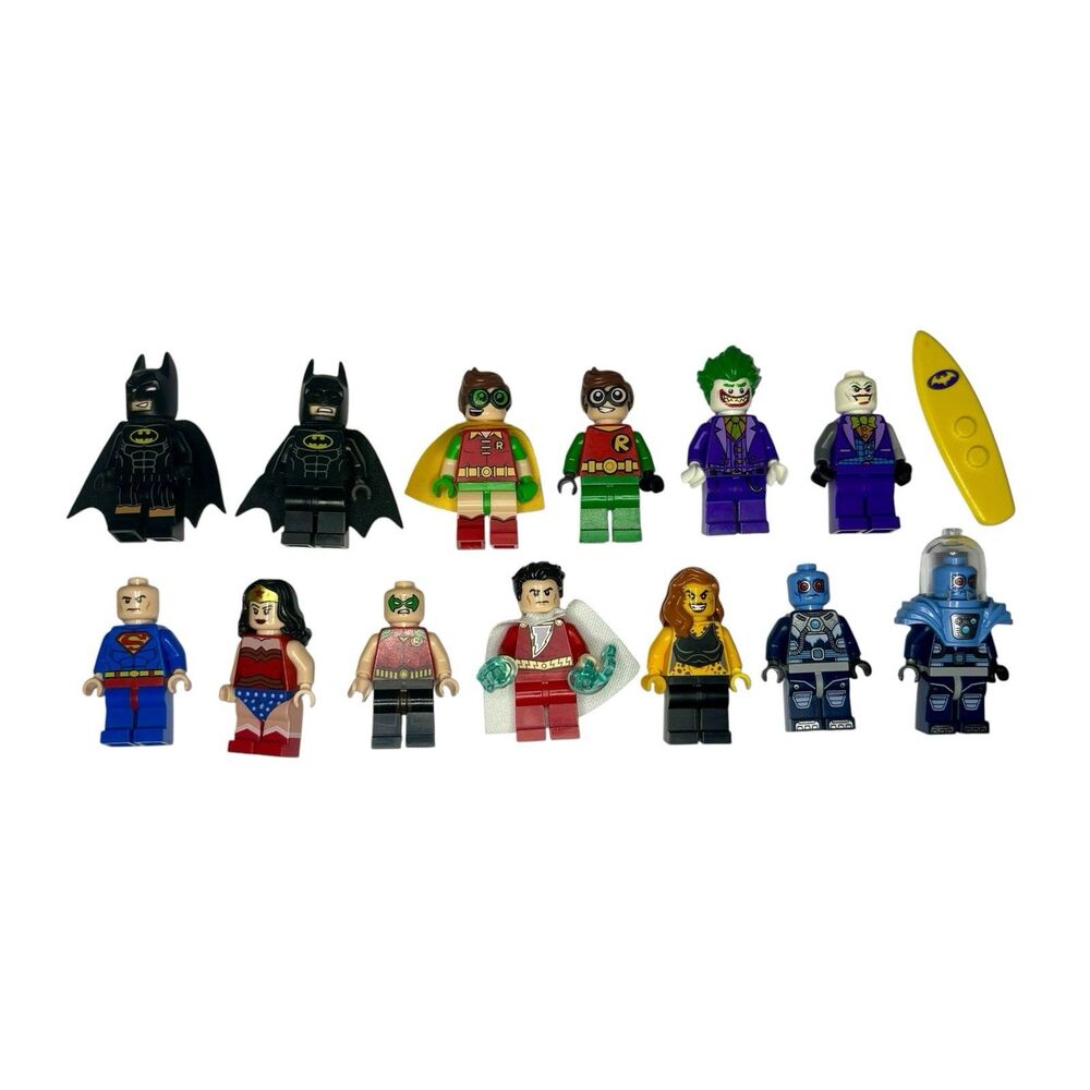 Lot Of 13 LEGO DC Minifigures